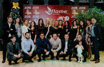 Flame Tours team celebrated 5 years anniversary and New Year'20